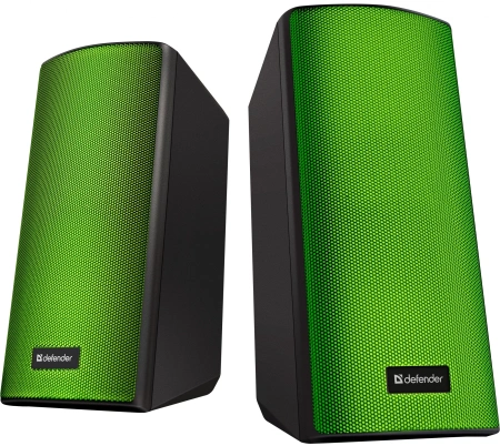 Колонки Defender Spitfire 2.0 черный 6Вт беспроводные BT