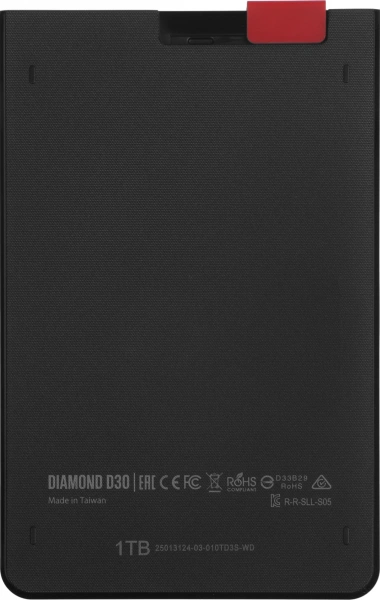 Жесткий диск Silicon Power USB3.0 1TB SP010TBPHDD3SS3K D30 Diamond 2.5" черный
