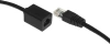Патч-корд Buro BU-C5EXTND-1M-B UTP cat.5E solid 1м черный RJ-45 (m)-RJ-45 (f)