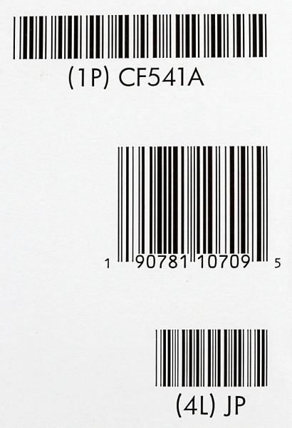 Картридж лазерный HP 203A CF541A голубой бар.в компл. (1300стр.) для HP M254/280/281