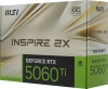 Видеокарта MSI PCI-E 5.0 RTX 5060 TI 8G INSPIRE 2X OC NVIDIA GeForce RTX 5060TI 8Gb 128bit GDDR7 2617/28000 HDMIx1 DPx3 HDCP Ret