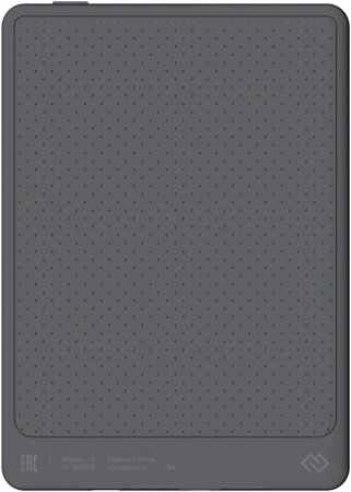 Электронная книга Digma P6 6" E-Ink Kaleido 3 1072x1448 Touch Screen 1.8Ghz 3072/32Gb/SD/microSDHC темно-серый