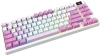 Клавиатура MSI Forge GK600 механическая белый/фиолетовый USB беспроводная BT/Radio Multimedia for gamer LED (S11-43RUQ01-HH9) кабель 1.8м
