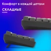 Клавиатура Оклик K713X механическая черный USB Multimedia for gamer LED