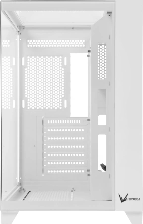 Корпус Formula Crystal Z9 белый без БП ATX 7x120mm 2xUSB3.0 audio bott PSU
