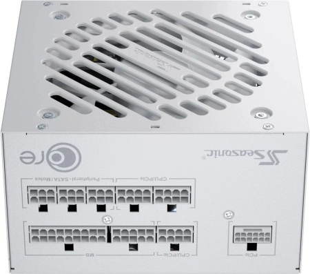 Блок питания Seasonic ATX 850W Core GX-850 White Gen.5 80+ gold (20+4pin) APFC 120mm fan 6xSATA Cab Manag RTL