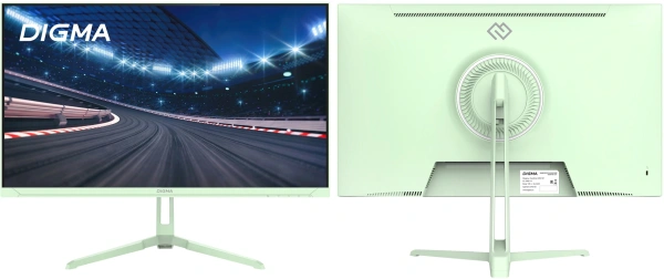 Монитор Digma 23.8" Overdrive 24P410F мятный IPS LED 1ms 16:9 HDMI матовая 300cd 178гр/178гр 1920x1080 200Hz G-Sync FreeSync DP FHD USB 2.8кг