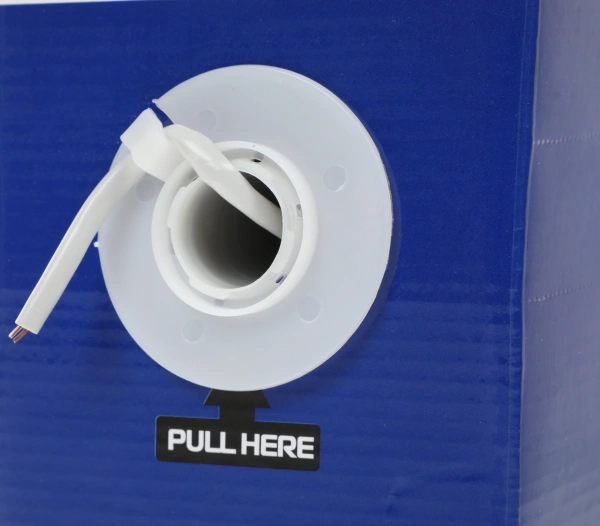 Кабель сетевой Buro BU-CCA-040-100M UTP 4 пары cat.5E solid 0.40мм CCA 100м серый