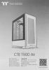 Корпус Thermaltake CTE T500 Air черный без БП ATX 3x140mm 2xUSB3.0 audio bott PSU