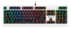 Клавиатура A4Tech B810RC механическая белый/черный USB for gamer LED (B810RC ( WHITE )) кабель 1.8м