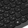 Клавиатура Оклик K859W серый/черный USB беспроводная slim Multimedia (2002136)