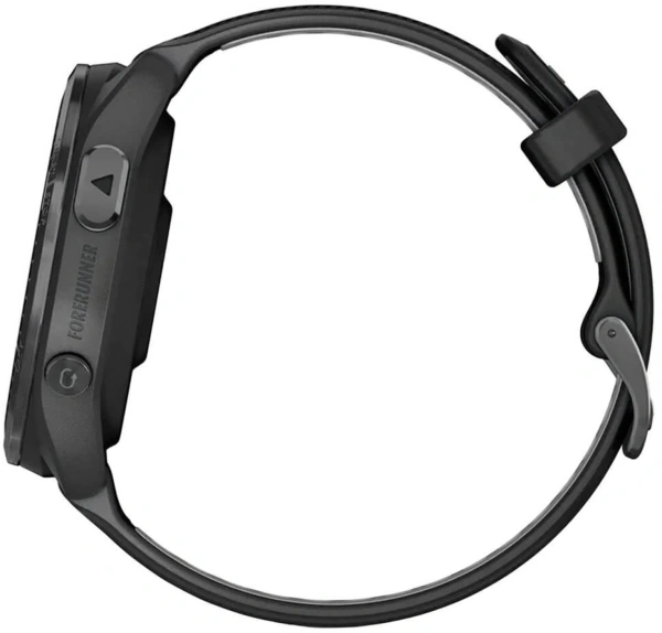 Смарт-часы Garmin Forerunner 965 47мм 1.4" AMOLED корп.черный рем.черный/серый разм.брасл.:135-205мм (010-02809-10)