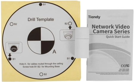 Камера видеонаблюдения IP Tiandy TC-C34XP W/E/Y/2.8mm/V4.0 2.8-2.8мм цв. корп.:белый (TC-C34XP W/E/Y/2.8/V4.0)