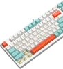 Клавиатура A4Tech FS300 механическая белый USB for gamer LED (FS300 PANDA SNORKLENING) кабель 1.8м