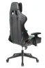 Кресло игровое Zombie VIKING 5 AERO черный/салатовый экокожа с подголов. крестов. пластик