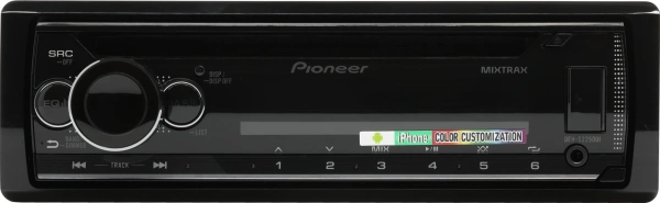 Автомагнитола Pioneer DEH-S2250UI 1DIN 4x50Вт ПДУ RDS