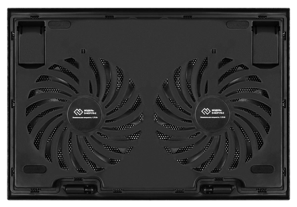 Подставка для ноутбука Digma D-NCP170-2 17"390x270x27мм 20дБ 2xUSB 2x 150ммFAN 600г черный