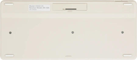 Клавиатура + мышь A4Tech Fstyler FG2200 Air2 клав:бежевый мышь:бежевый USB беспроводная slim (FG2200 AIR2 BEIGE)