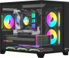 Корпус Formula Crystal Z9ML Floe черный без БП mATX 1xUSB3.0 1xUSB3.1 audio bott PSU