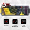 Клавиатура A4Tech S98 механическая желтый USB for gamer LED (SPORTS LIME) кабель 1.8м