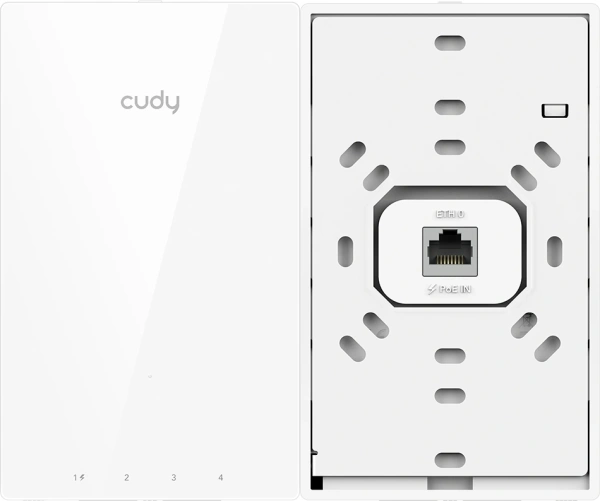 Точка доступа Cudy AP1300 Wall AC1300 10/100/1000BASE-TX белый
