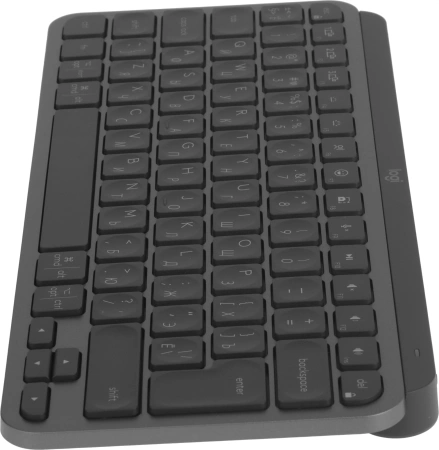Клавиатура Logitech MX Keys Mini темно-серый USB беспроводная BT/Radio LED (920-010501)