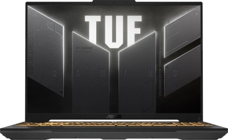 Ноутбук Asus TUF Gaming A16 FA607NU-RL064 Ryzen 5 7535HS 16Gb SSD512Gb NVIDIA GeForce RTX4050 6Gb 16" IPS WUXGA (1920x1200) без ОС grey WiFi BT Cam (90NR0MU3-M00330)