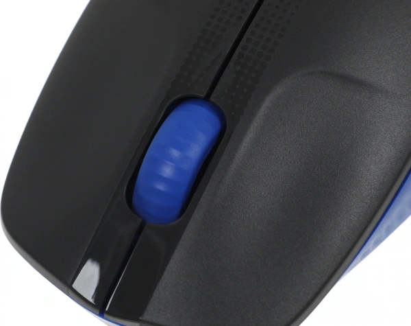 Мышь Logitech M190 черный/синий оптическая 1000dpi беспров. USB 2but (910-005907)