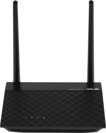 Роутер беспроводной Asus RT-N12E N300 10/100BASE-TX черный