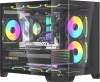 Корпус Formula Crystal Z6M Floe черный без БП mATX 4x120mm 2xUSB3.0 audio bott PSU