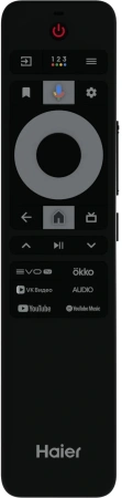 Телевизор LED Haier 50" LED H1 Frameless черный 4K Ultra HD 60Hz MEMC DVB-T DVB-T2 DVB-C DVB-S2 USB WiFi Smart TV