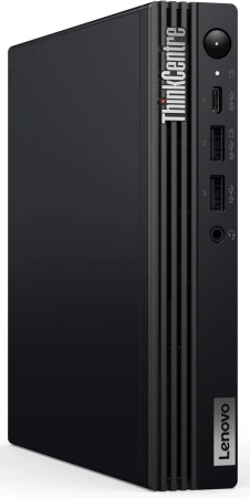 Неттоп Lenovo ThinkCentre Tiny M70q-5 slim i7 14700T (1.3) 16Gb SSD512Gb UHDG 770 Windows 11 Pro 64 GbitEth WiFi BT 135W kb мышь клавиатура черный (12TD0041UM)