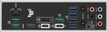 Материнская плата Asus TUF GAMING X870-PLUS WIFI Socket AM5 AMD X870 4xDDR5 ATX AC`97 8ch(7.1) 2.5Gg RAID+HDMI