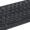Клавиатура Оклик 550ML черный USB slim Multimedia LED (1061617)
