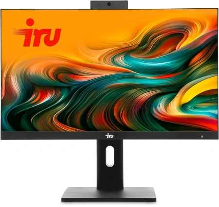 Моноблок IRU Tactio 23IP 23.8" Full HD i5 13400 (2.5) 16Gb SSD512Gb UHDG 730 FreeDOS WiFi BT 120W Cam черный 1920x1080 (RUS)