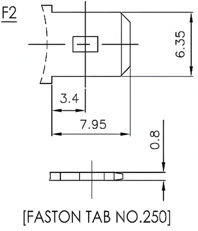 Батарея для ИБП CSB HRL634W F2 FR 6В 34Ач