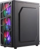 Корпус Formula Mana черный без БП ATX 4x120mm 2xUSB2.0 1xUSB3.0 audio bott PSU