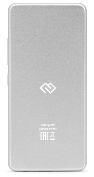 Плеер Hi-Fi Flash Digma M5 BT 16Gb белый/2.4"/FM/microSD/microSDHC