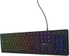 Клавиатура Оклик 550ML черный USB slim Multimedia LED (1061617)