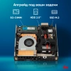 Неттоп IRU 310H6ITF i5 12400T (1.8) 8Gb SSD256Gb UHDG 730 Windows 11 Pro GbitEth WiFi BT черный (1975183)