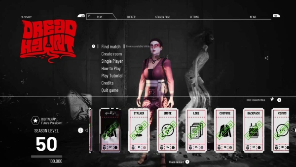 Дополнение к игре для ПК Digital Happiness DreadHaunt: Supporter Pack (16+)