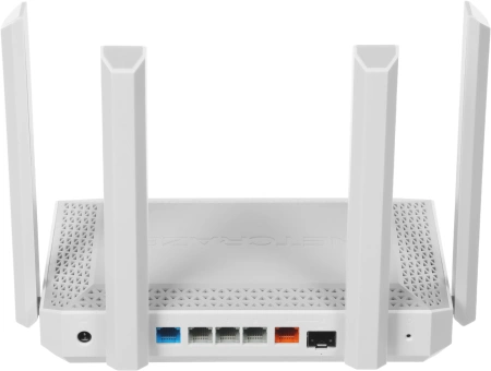 Роутер беспроводной Keenetic Netcraze Giga (NC-1012) AX3000 10/100/1000BASE-TX/SFP/4g ready белый