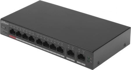 Коммутатор Dahua DH-CS4010-8GT-110 (L2) 10x100Мбит/с 8PoE 110W управляемый