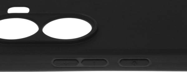 Чехол (клип-кейс) BoraSCO для Xiaomi Poco X7 Pro 5G Silicone Case черный (74508)
