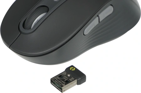 Мышь Logitech M750 графитовый оптическая 4000dpi беспров. BT/Radio USB 5but (910-006269)