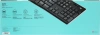 Клавиатура Logitech K270 черный/белый USB беспроводная Multimedia (920-003058)