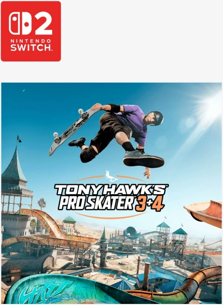 Игра для Switch Nintendo Tony Hawk`s Pro Skater 3 + 4 (6+)