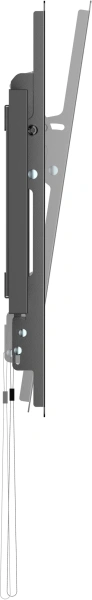 Кронштейн для телевизора Ultramounts UM852T черный 43"-95" макс.75кг настенный наклон