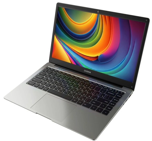 Ноутбук Digma EVE C4800 Celeron N4020 8Gb SSD256Gb Intel UHD Graphics 600 14" IPS FHD (1920x1080) Windows 11 Pro dk.grey WiFi BT Cam 4800mAh (DN14CN-8CXW01)
