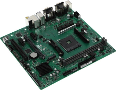 Материнская плата Asus PRO A520M-C II/CSM Soc-AM4 AMD A520 2xDDR4 mATX AC`97 8ch(7.1) GbLAN RAID+VGA+DVI+HDMI+DP